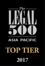 The Legal 500 Asia Pacific 2017 